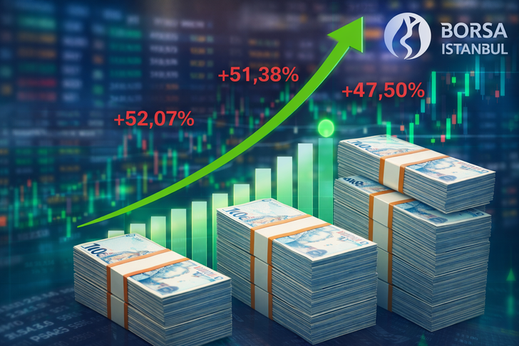 Bu hafta Borsa İstanbul&rsquo;da y&uuml;zde 40 &uuml;st&uuml; y&uuml;kselen hisseler belli oldu