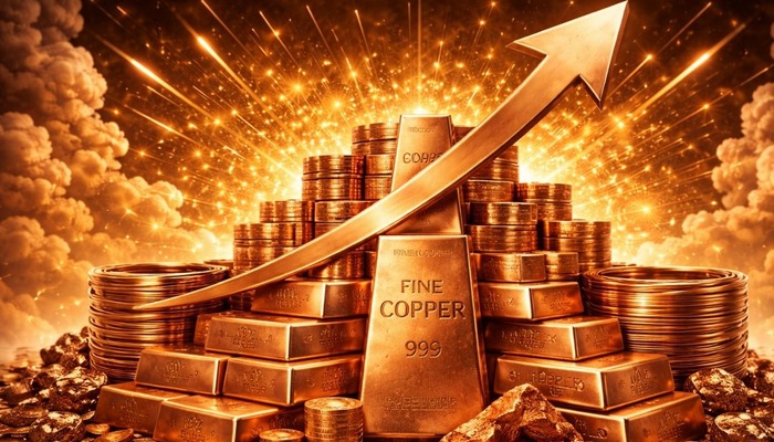 K&uuml;resel gerilim bakırı vurdu!  Sanayinin kırmızı altını y&ouml;n&uuml;n&uuml; yukarı &ccedil;evirdi