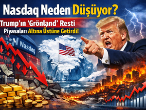 Nasdaq neden d&uuml;ş&uuml;yor? Trump&rsquo;ın 'Gr&ouml;nland' resti piyasaları altına &uuml;st&uuml;ne getirdi