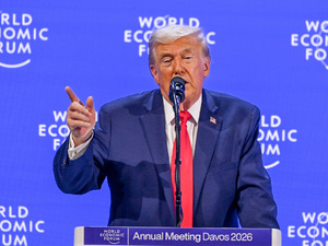 ABD Başkanı Trump'tan Davos Zirvesi'nde &ccedil;ok konuşulacak s&ouml;zler! Gr&ouml;nland'ı işaret etti: "Geri vermek hataydı"
