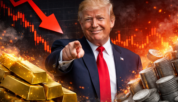 Altın ve G&uuml;m&uuml;şte Sert Satış! Piyasa Bir Anda Tersine D&ouml;nd&uuml;