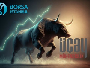 Yeni halka arzdan g&ouml;rkemli başlangı&ccedil;: &Uuml;&ccedil;ay M&uuml;hendislik a&ccedil;ılışı tavandan yaptı