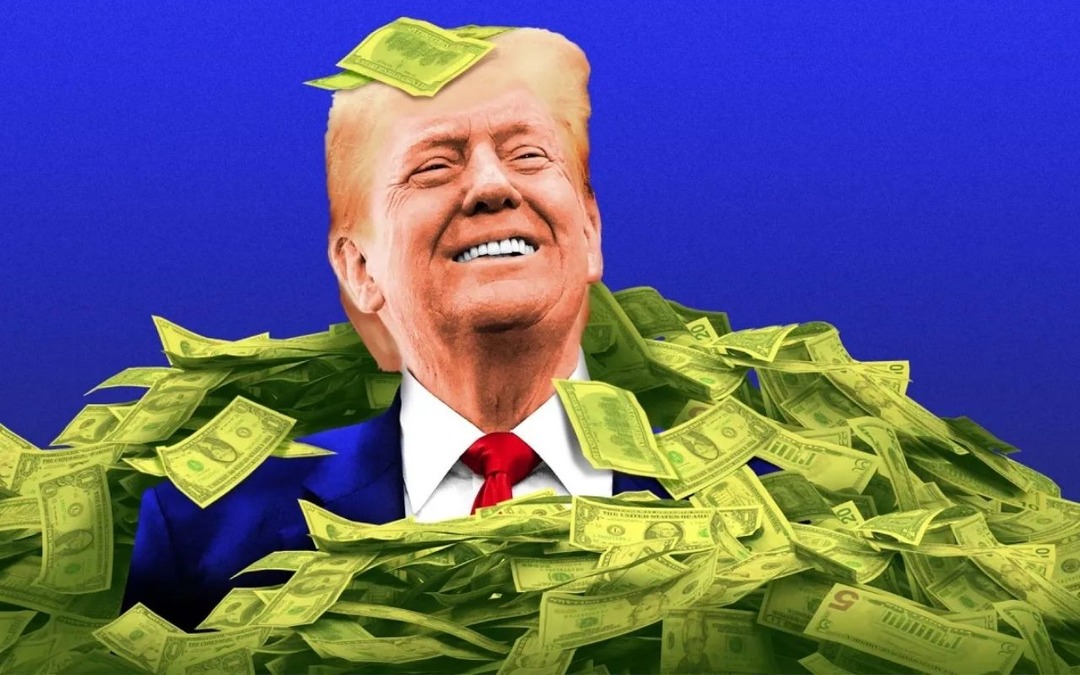 Beyaz Saray değil "darphane": Trump&rsquo;ın serveti dudak u&ccedil;uklattı!