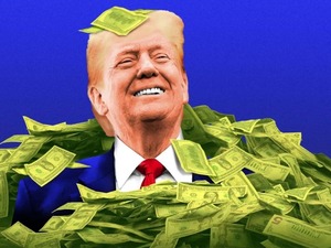 Beyaz Saray değil "darphane": Trump&rsquo;ın serveti dudak u&ccedil;uklattı!