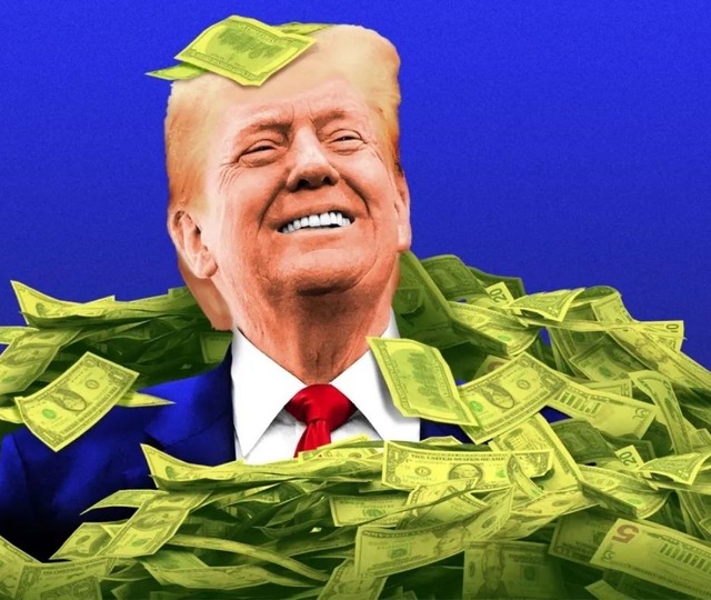 Beyaz Saray değil "darphane": Trump&rsquo;ın serveti dudak u&ccedil;uklattı!