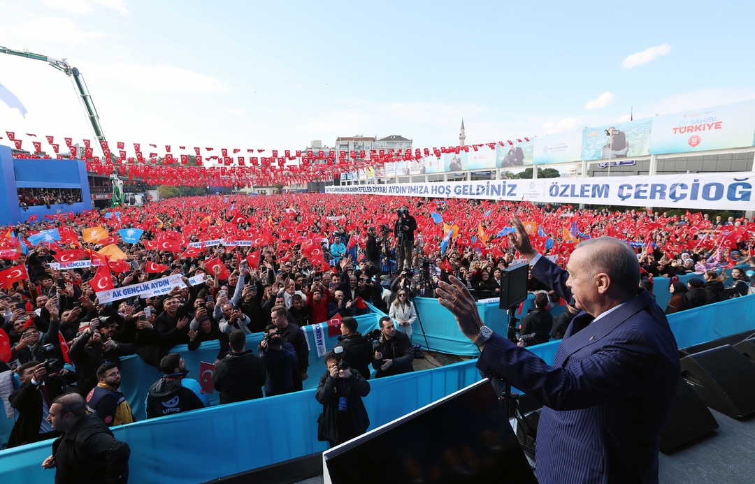 Erdoğan&rsquo;dan Aydın&rsquo;da "s&ouml;z&uuml;m&uuml;z&uuml; tuttuk" mesajı