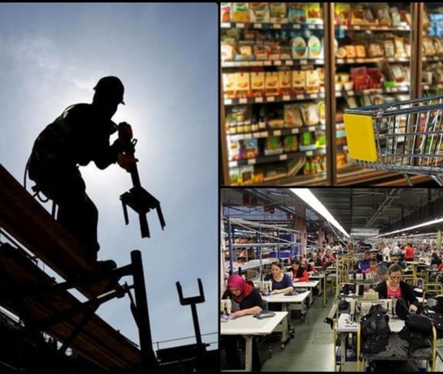 Sekt&ouml;rel g&uuml;vende karışık başlangı&ccedil;: Hizmet ve inşaat y&uuml;kselirken perakende geriledi