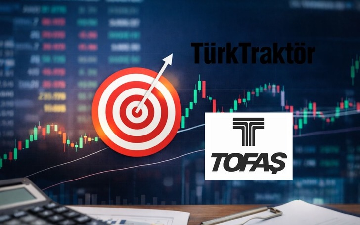 Tofaş (TOASO) ve T&uuml;rk Trakt&ouml;r (TTRAK) i&ccedil;in hedef fiyat y&uuml;kseldi! Y&uuml;zde 44 y&uuml;kseliş bekleniyor