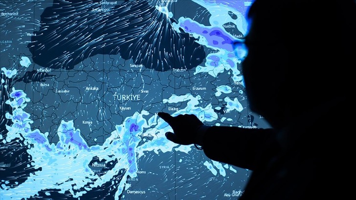 İ&ccedil;işleri Bakanlığından 16 il i&ccedil;in "sarı" kodlu meteorolojik uyarı