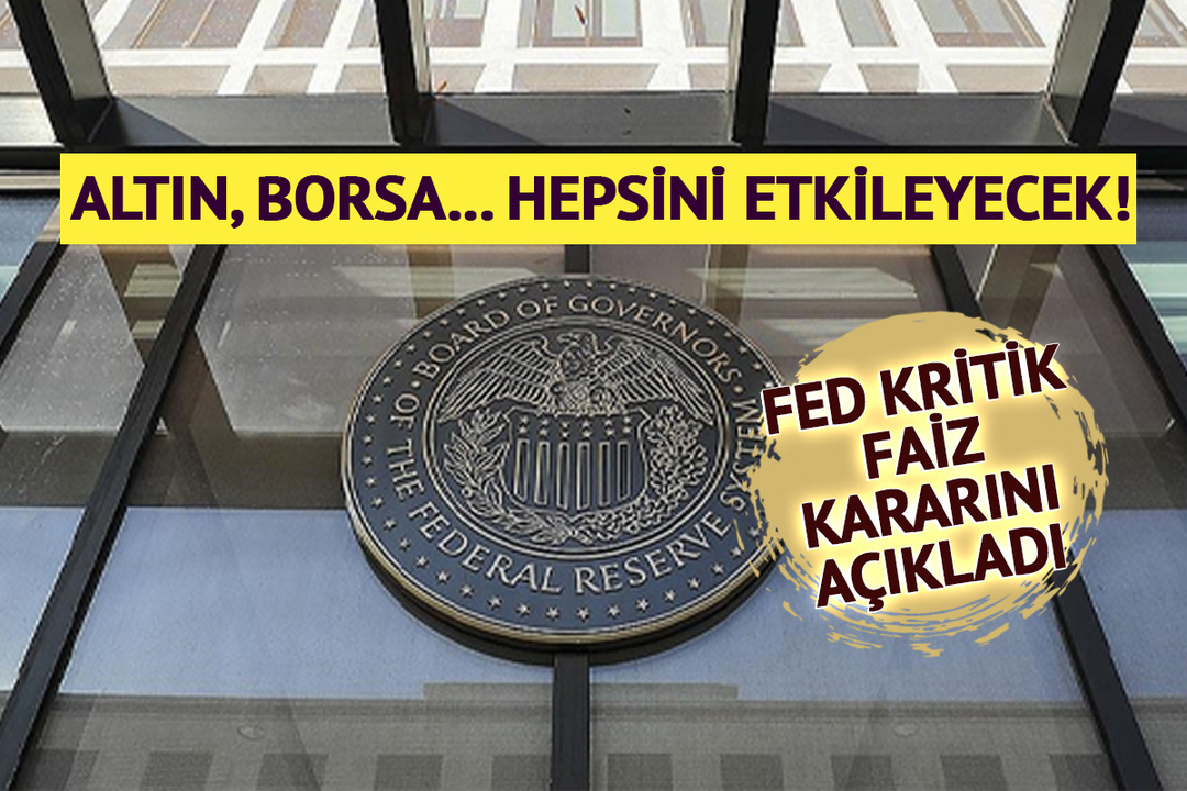 SON DAKİKA| Piyasalar nefesini tutmuş merakla bekliyordu! Fed kritik 2026 faiz kararını a&ccedil;ıkladı
