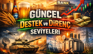 AEFES, AKBNK, ASELS, ASTOR: Güncel Destek ve Direnç Seviyeleri