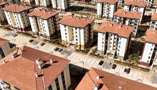 "Y&uuml;zyılın Konut Projesi" kapsamında Kırşehir'de yapılacak konutların kurası &ccedil;ekildi