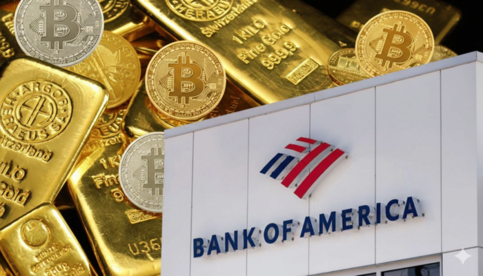 Bank Of America Hem Altın Hem BTC İ&ccedil;in Kritik Seviyeleri A&ccedil;ıkladı! "Bu Rakamların Altı İntihar Gibi..."