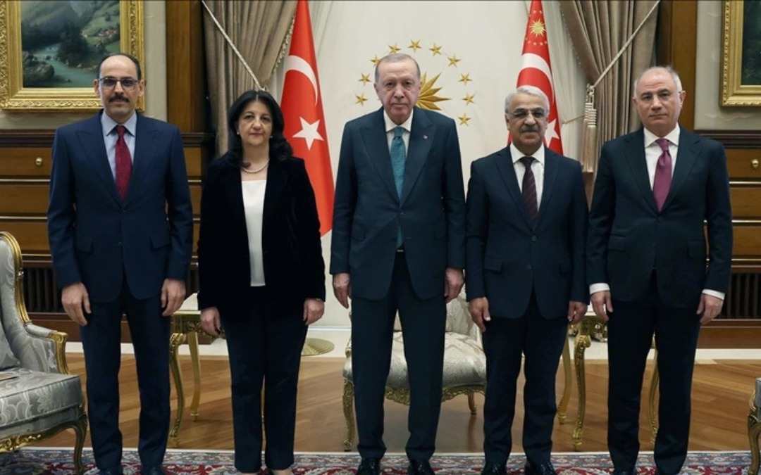 Cumhurbaşkanı Erdoğan, DEM Parti heyetini kabul etti