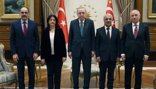 Cumhurbaşkanı Erdoğan, DEM Parti heyetini kabul etti