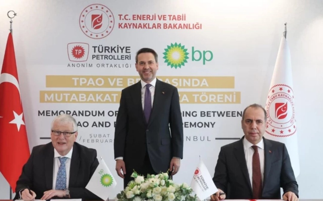 İngiliz enerji devi ile petrol ve doğal gaz mutabakatı imzalandı