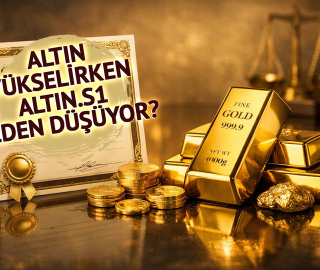 ALTIN.S1 Sertifikası nedir, altın y&uuml;kselirken neden d&uuml;ş&uuml;yor? Darphane Altın Sertifikası son dakika gelişmeleri