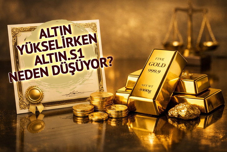 ALTIN.S1 Sertifikası nedir, altın y&uuml;kselirken neden d&uuml;ş&uuml;yor? Darphane Altın Sertifikası son dakika gelişmeleri