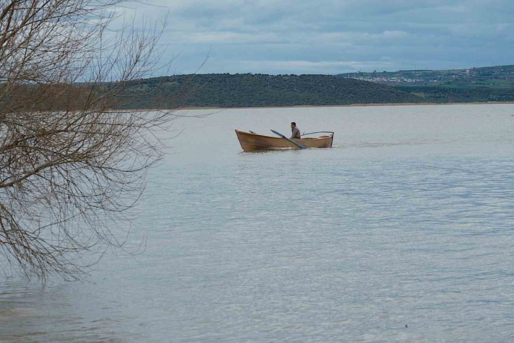 Yağışlar arttı, T&uuml;rkiye'nin k&uuml;&ccedil;&uuml;k Venedik'i ortaya &ccedil;ıktı
