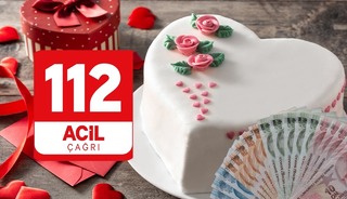 14 Şubat Sevgililer Günü için 112'yi arayıp pasta istedi! Cezadan kaçamadı