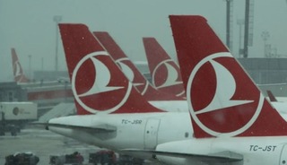 THY'nin New York uçuşlarına olumsuz hava engeli