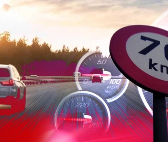 Bug&uuml;nden itibaren ge&ccedil;erli: Hız sınırı 70 kilometre ile sınırlandı!