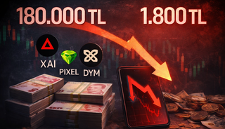 180 bin TL’lik kripto yatırımı 2 yıl sonra 1.800 TL’ye düştü