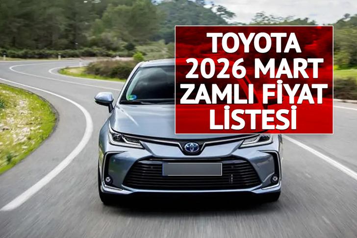 Toyota Mart ayına zamla giriş yaptı! En ucuz modele y&uuml;zde 4 zam: Toyota Corolla 1.770.000 TL oldu