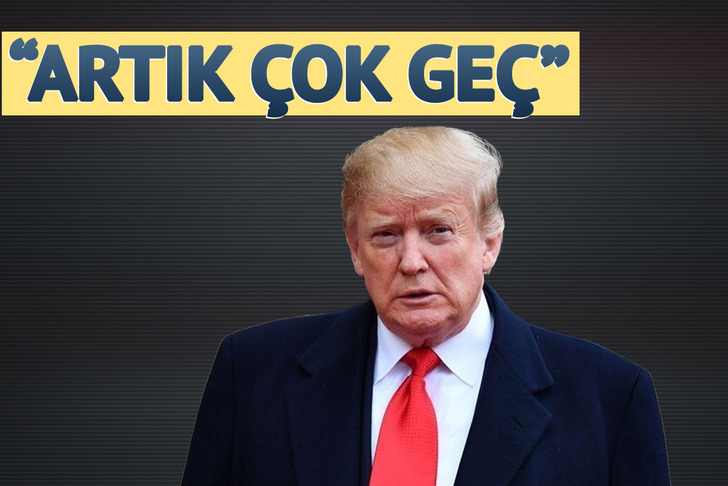 'Artık &ccedil;ok ge&ccedil;' Trump'tan İran'a veto! T&uuml;m kapıları kapattı