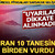 İran "Uyarılar dikkate alınmadı" diyerek 10 tanesini birden vurdu