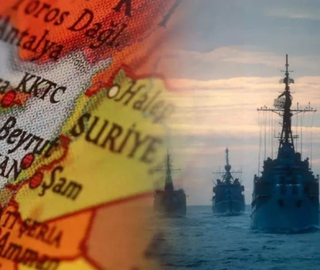 Avrupa donanması Kıbrıs&rsquo;a &ccedil;ıkarma yapıyor