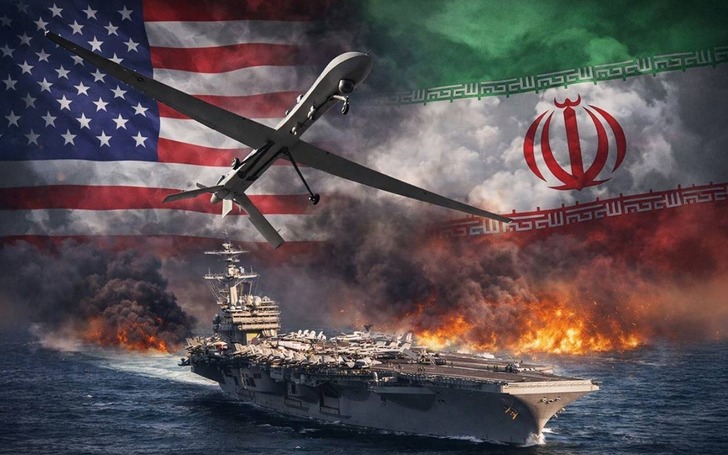 ABD ordusu, İran'a ait bir İHA gemisinin vurulduğunu a&ccedil;ıkladı