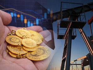K&uuml;resel ekonomide ters r&uuml;zgar! Petrol y&uuml;kseliyor, altın d&uuml;ş&uuml;yor: İşte nedeni