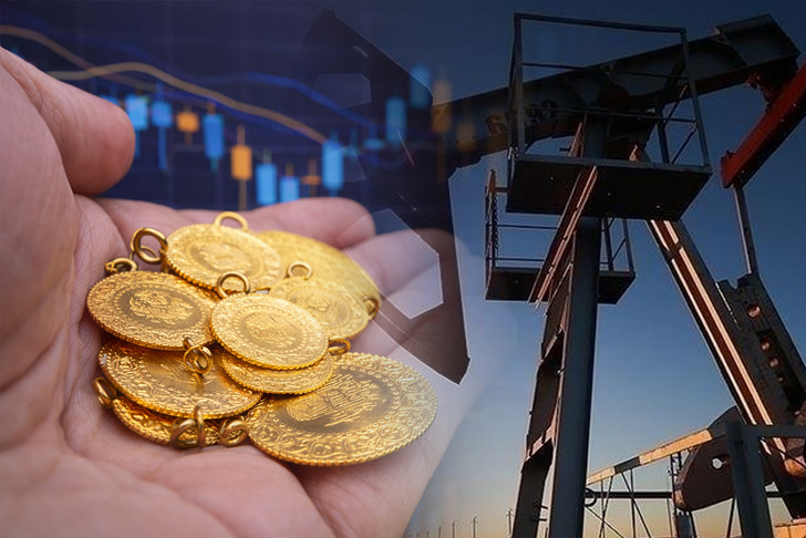 K&uuml;resel ekonomide ters r&uuml;zgar! Petrol y&uuml;kseliyor, altın d&uuml;ş&uuml;yor: İşte nedeni