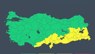 İ&ccedil;işleri Bakanlığı'ndan sağanak ve fırtına uyarısı