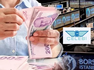 &Ccedil;elebi Hava Servisi (CLEBI) 87,55 TL temett&uuml; &ouml;deyecek