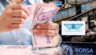 &Ccedil;elebi Hava Servisi (CLEBI) 87,55 TL temett&uuml; &ouml;deyecek