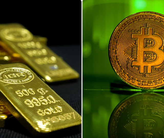 Aradaki fark tam 35 trilyon dolar! Bitcoin mi, altın mı? Tablo ortaya &ccedil;ıktı