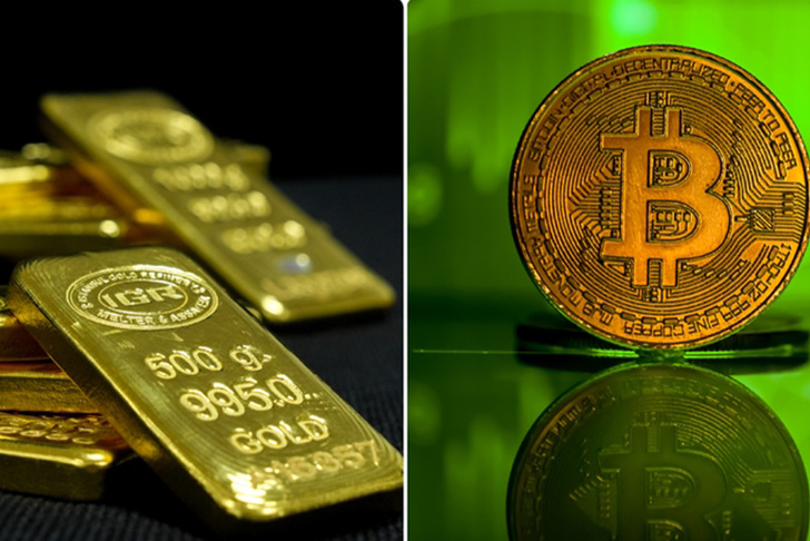 Aradaki fark tam 35 trilyon dolar! Bitcoin mi, altın mı? Tablo ortaya &ccedil;ıktı