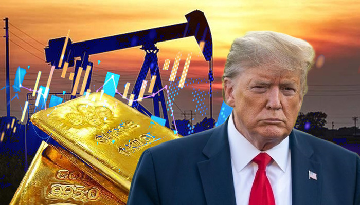 Trump konuştu, ekranlar yemyeşil oldu! Petrol d&uuml;şt&uuml;, altın y&uuml;kseldi