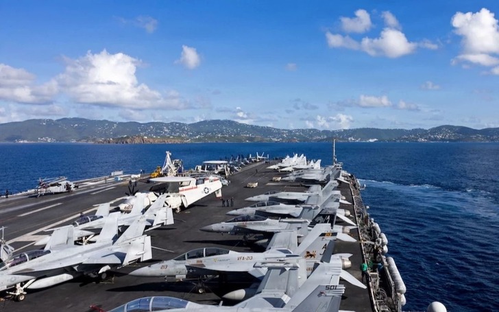 ABD&rsquo;nin USS Gerald R. Ford u&ccedil;ak gemisi Girit&rsquo;e geldi