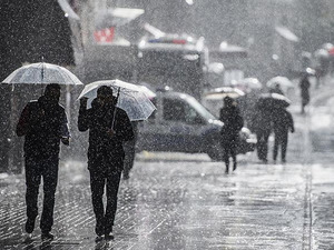 T&uuml;rkiye genelinde yağış! Pek &ccedil;ok b&ouml;lgede sağanak etkili olacak