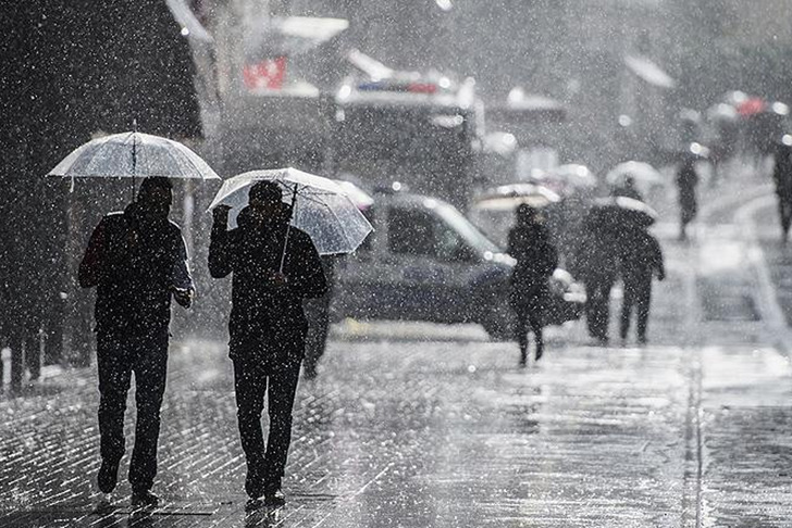 T&uuml;rkiye genelinde yağış! Pek &ccedil;ok b&ouml;lgede sağanak etkili olacak
