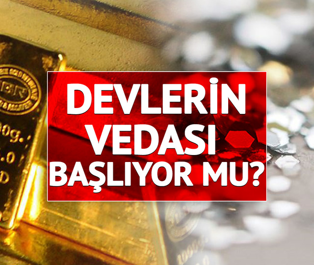 Altın ve g&uuml;m&uuml;ş artık 'riskli' kategorisinde: "Yolun sonu" uyarısı geldi
