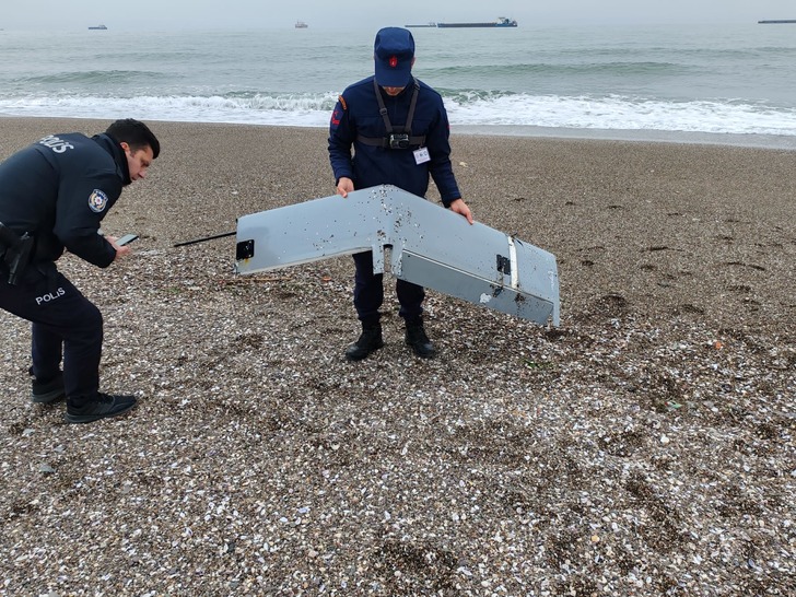 Sakarya'da İHA par&ccedil;aları bulundu