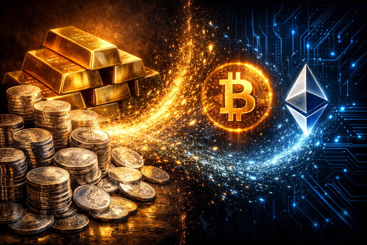 Altın ve G&uuml;m&uuml;şten &Ccedil;ıkan Para: Bitcoin ve Ethereum&rsquo;a mı Gidiyor?