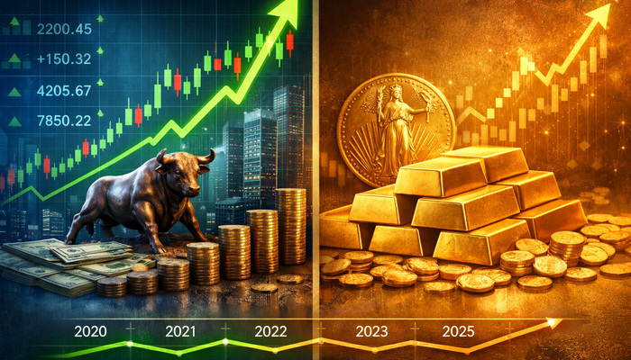 Borsa mı, altın mı? 5 yıllık ger&ccedil;ek bir karşılaştırma