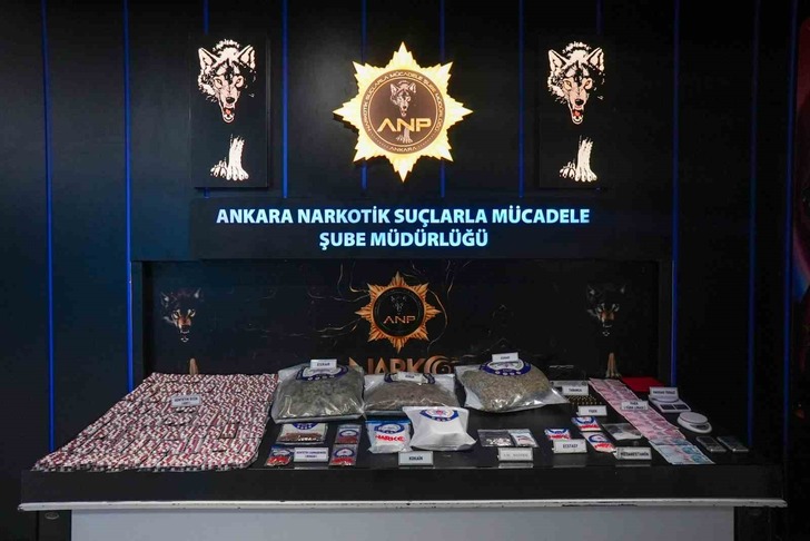 Ankara&rsquo;da uyuşturucu operasyonunda 49 tutuklama