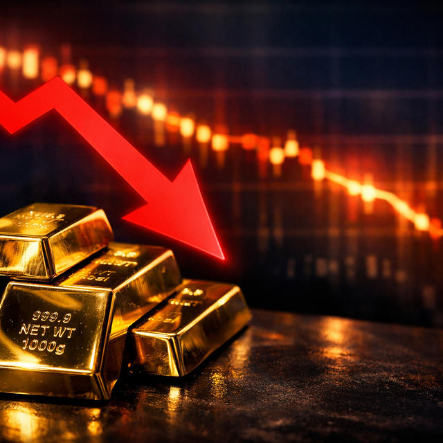 Altın 4 ayda 1.000 dolar eridi...Peki şimdi ne olacak?