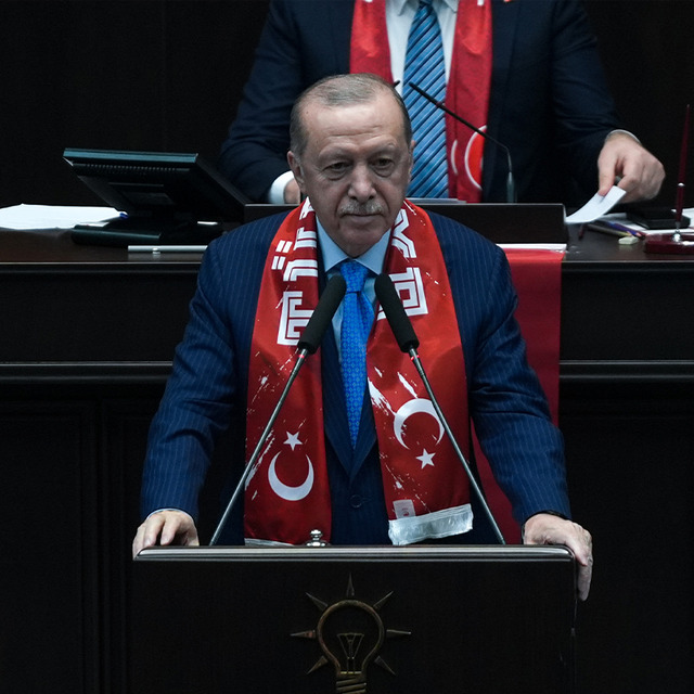 Cumhurbaşkanı Erdoğan: "T&uuml;rkiye'yi bu yangından uzak tutmakta kararlıyız"